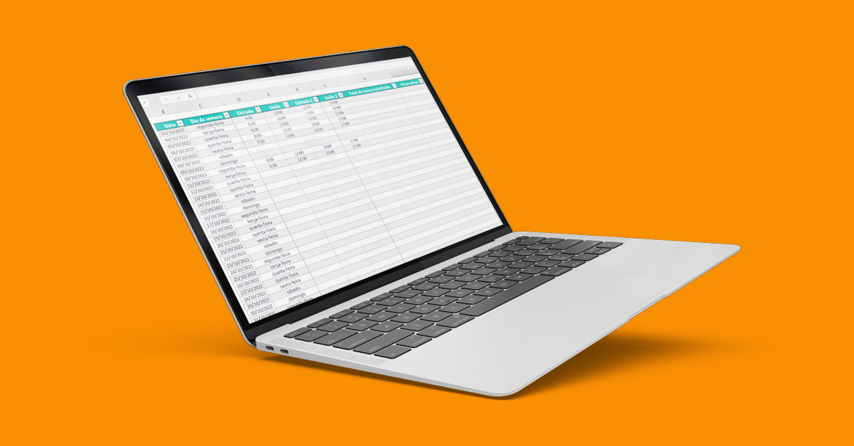 [Planilha] Timesheet para controle de horas trabalhadas