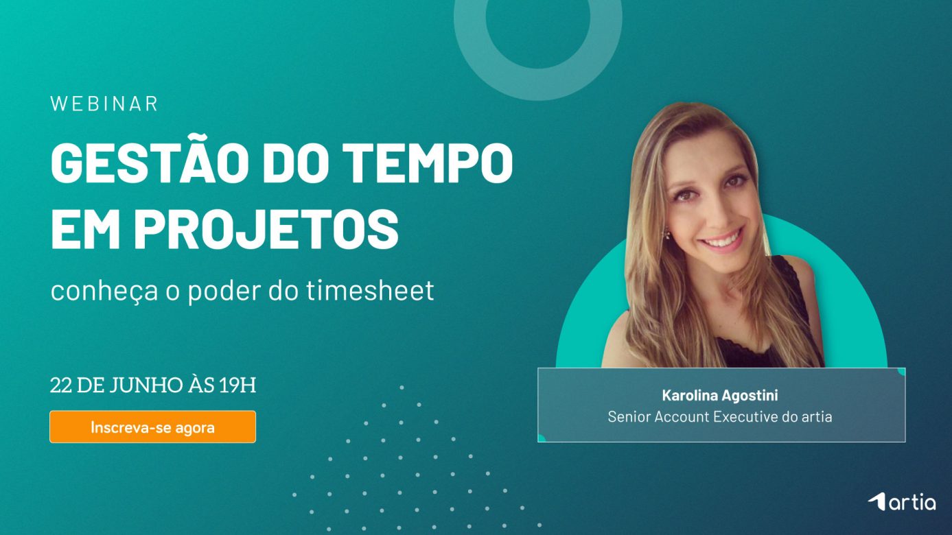 [Webinar] Gestão do tempo em projetos: conheça o poder do timesheet